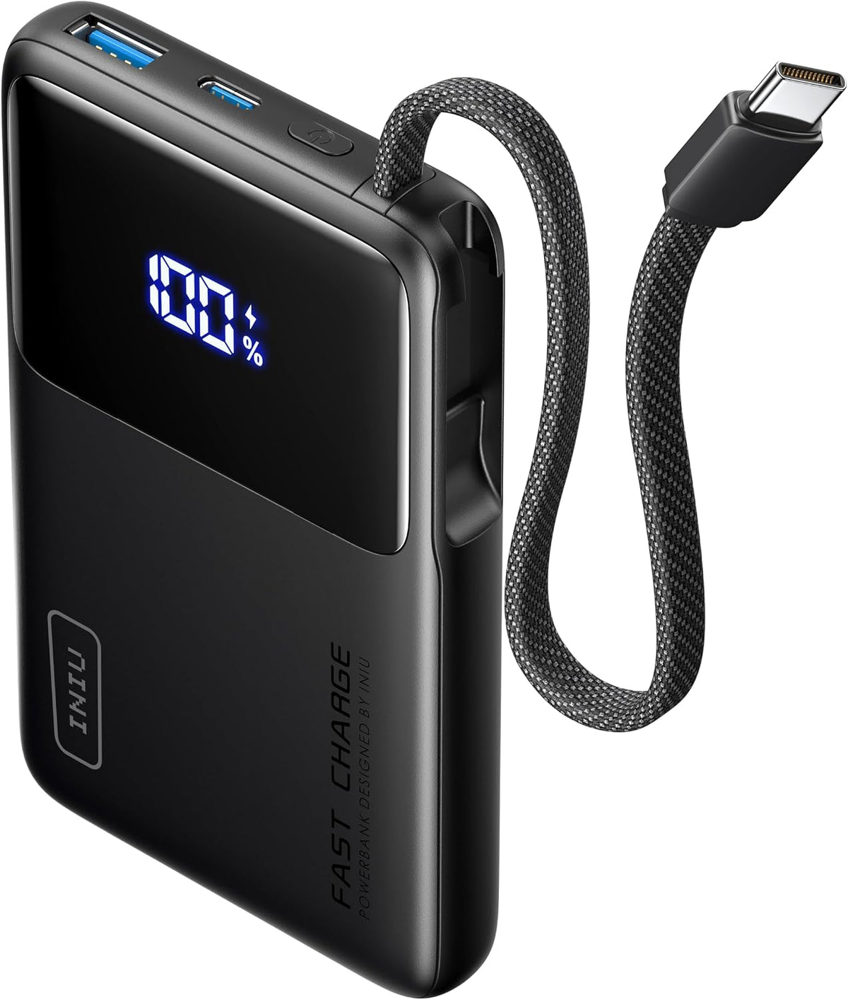 Cargador portátil INIU, banco de energía de carga rápida más pequeñ...