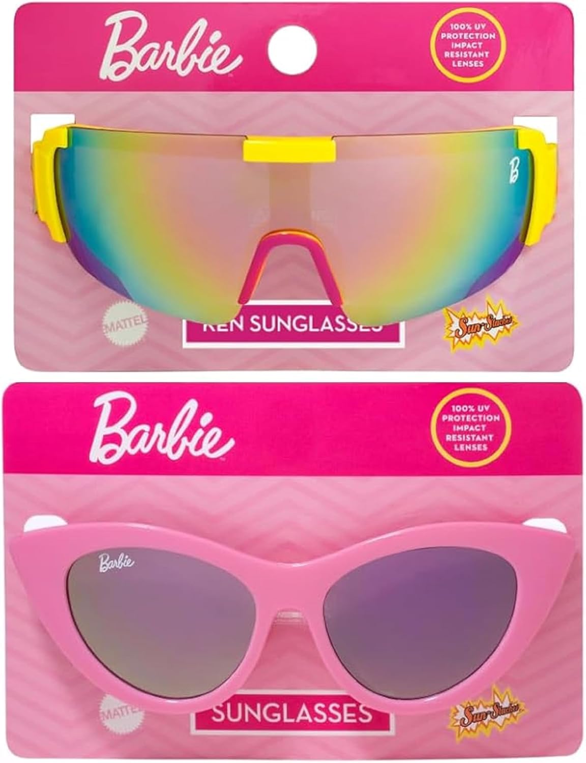 Sun-Staches Gafas de sol Barbie, accesorio para disfraz de | Gafas...