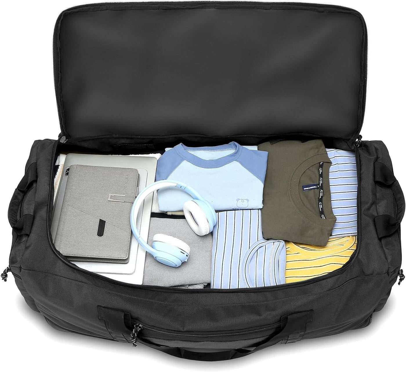 Laripwit Bolsa Duffle Plegable con Rueda Extra Grande 167L Expandib...