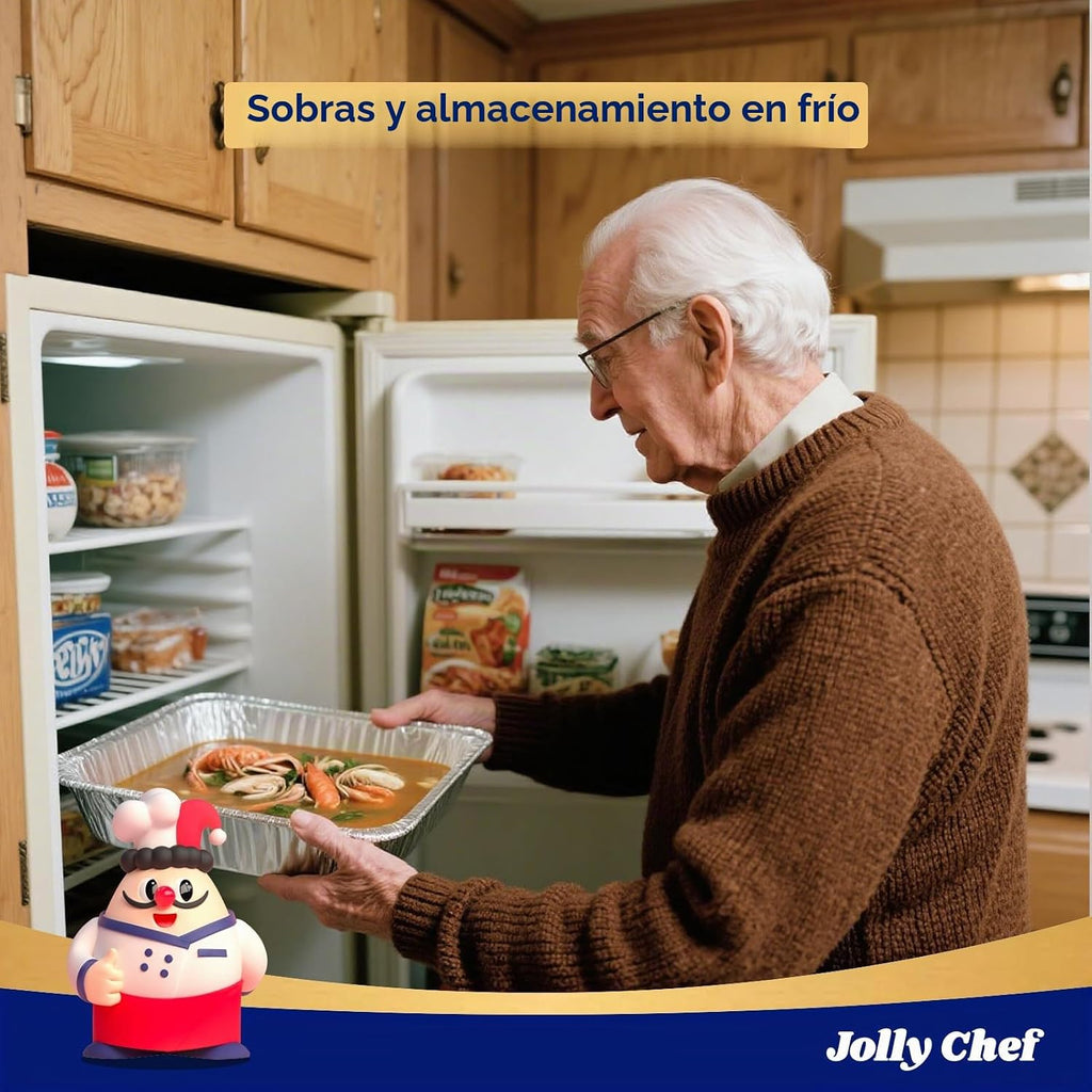 JOLLY CHEF - Sartenes de aluminio de 9 x 13 pulgadas (paquete de 30...