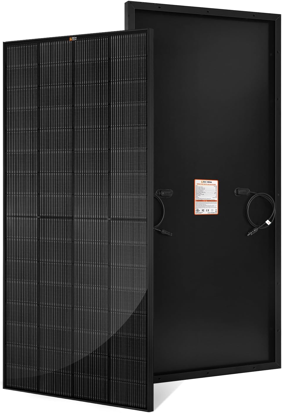 RICH SOLAR Panel solar monocristalino de 250 W, 12 voltios, 16bb, c...