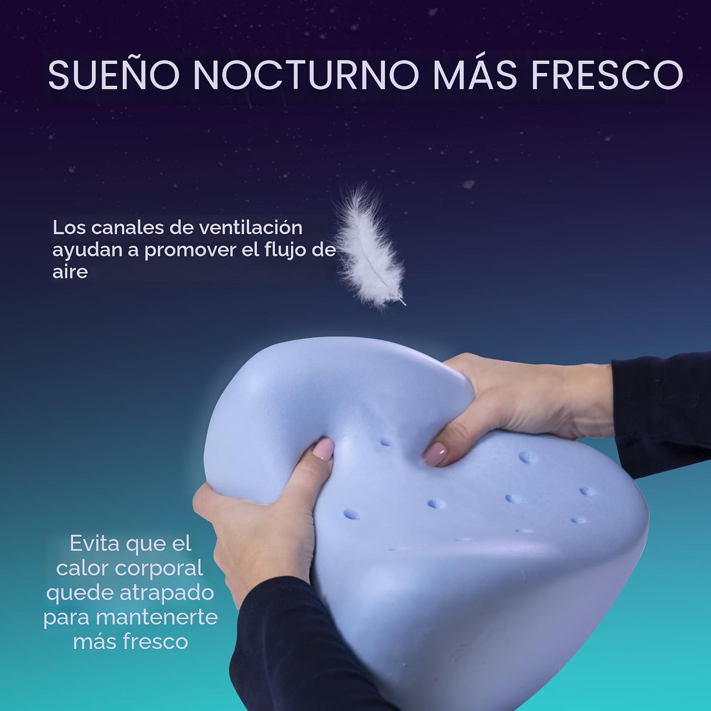 Contour Legacy - Almohada de apoyo de espuma para piernas y rodilla...