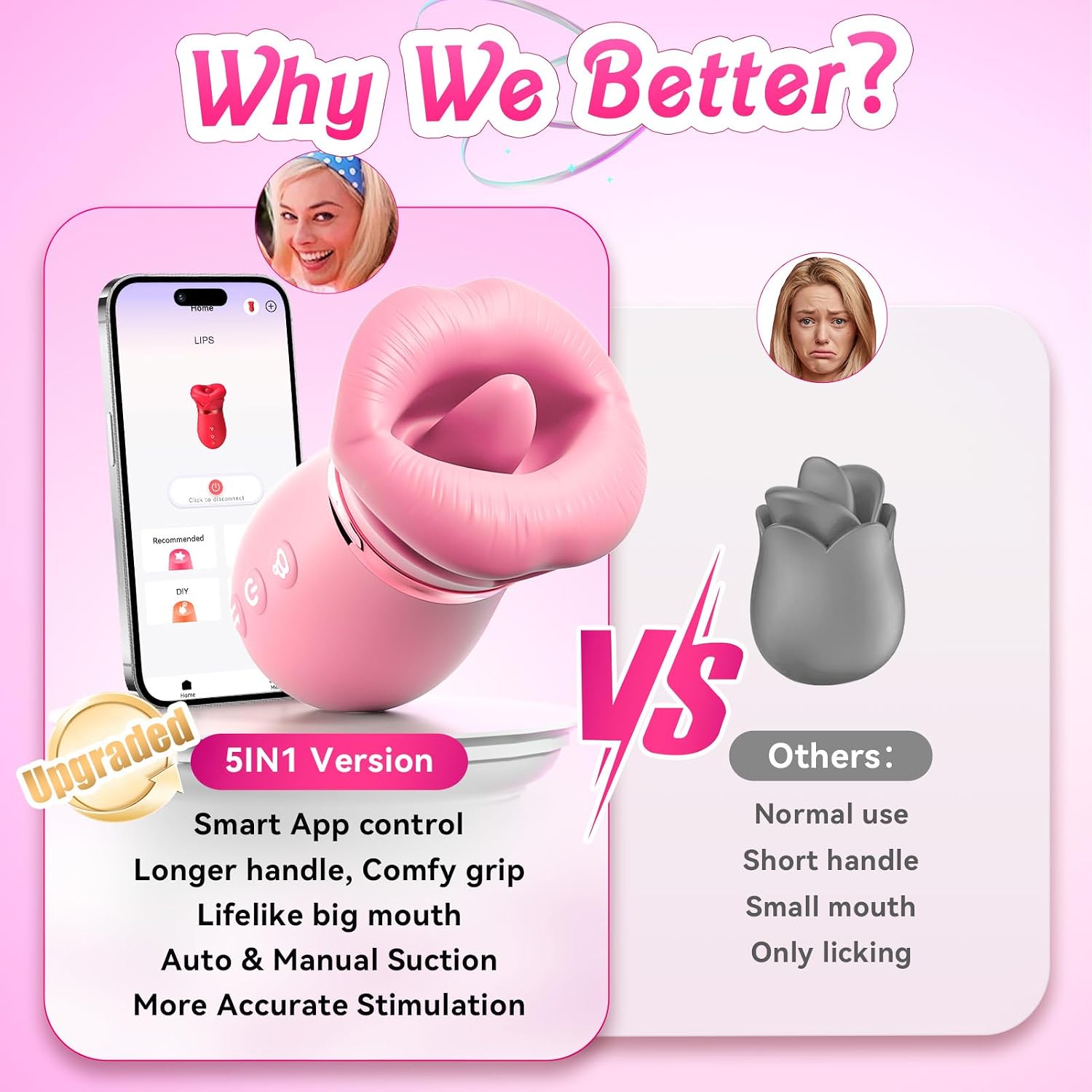 Vibrador para Adultos Juguetes Sexuales para Mujeres - Sovokn Vibra...