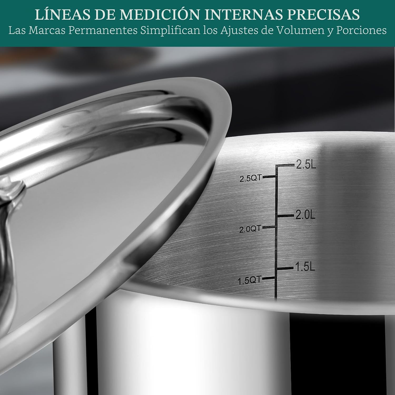 EWFEN Juego de ollas y sartenes, juego de utensilios de cocina de a...