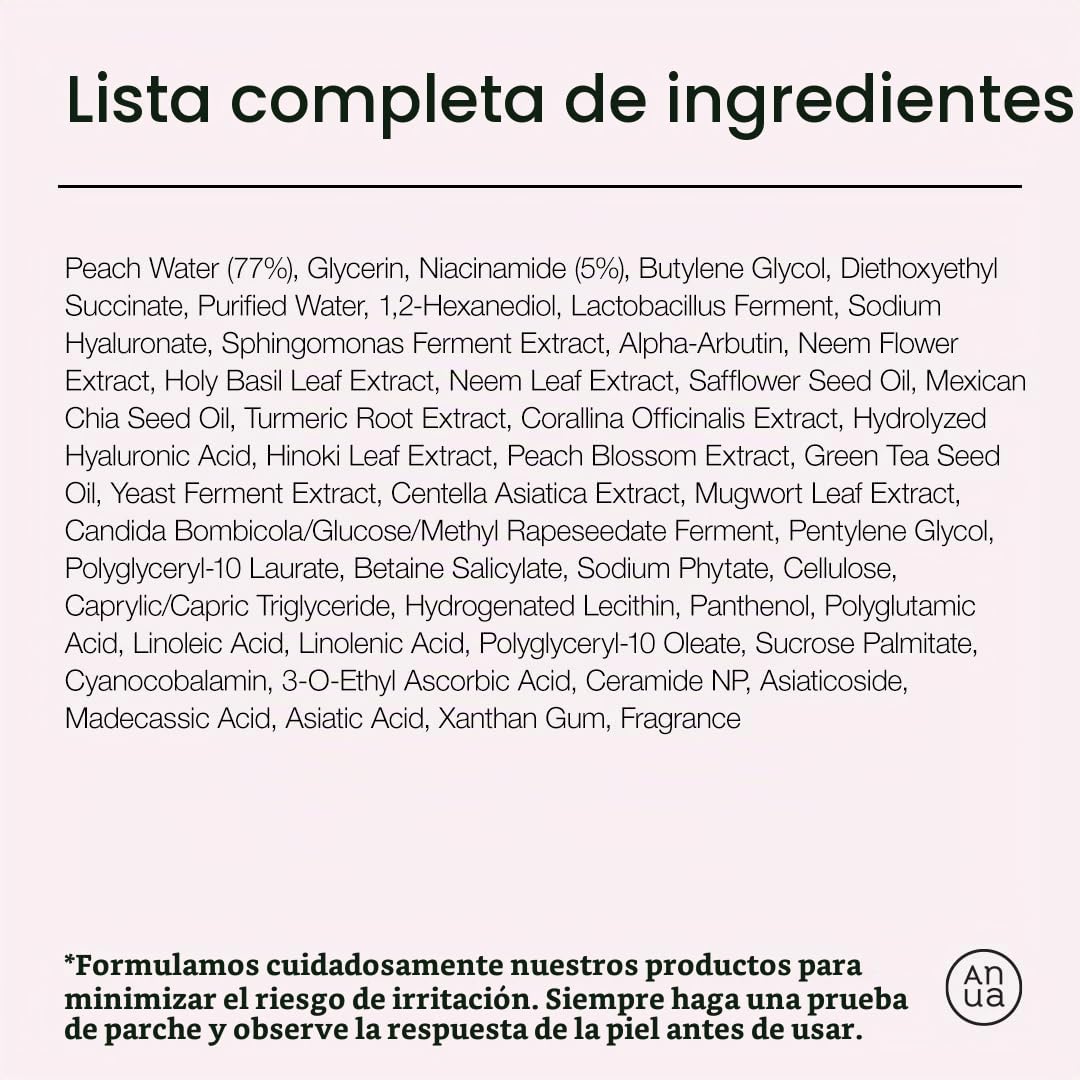 Anua Peach 70 Suero de niacinamida, 1.01 fl.oz | Suero Daily Glow p...