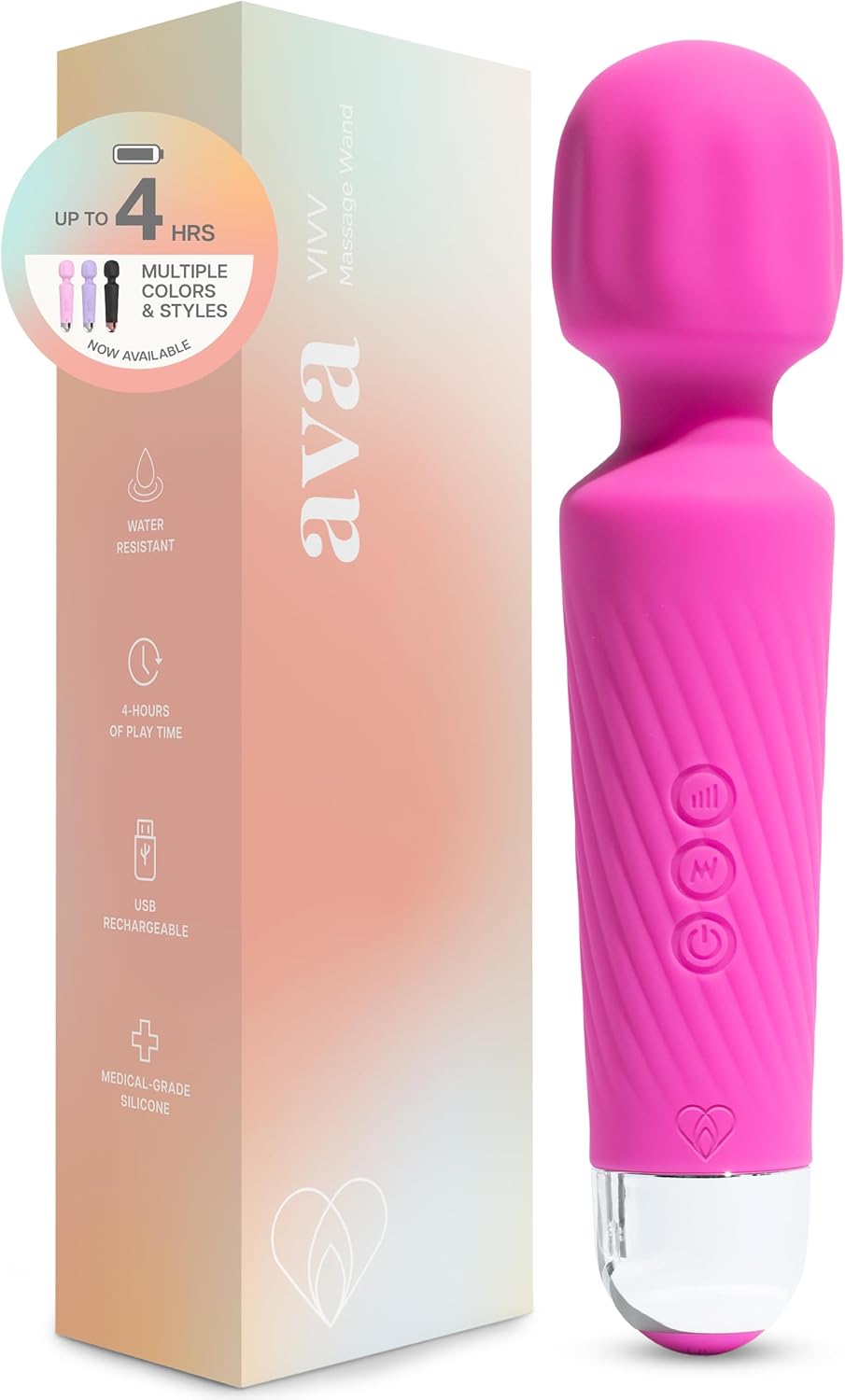 Ava Vibrator Sex Toys \u2013 Duración de la batería 4 horas | Silic...
