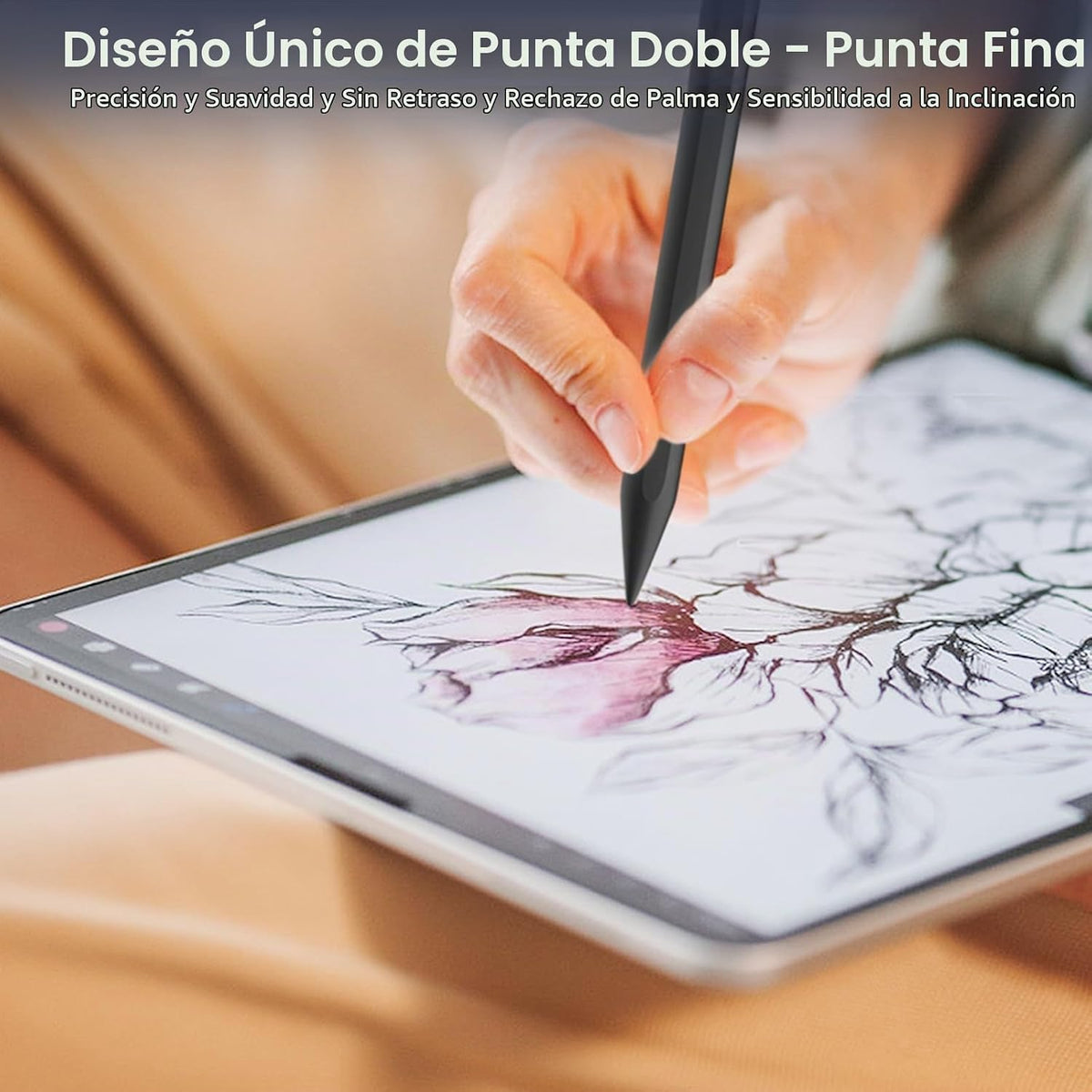 Lápiz óptico para iPad, lápiz de carga rápida de 13 minutos para Ap...