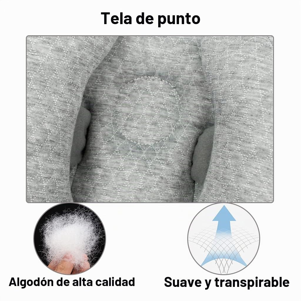 Blublu Park Almohada de Soporte para Bebé 2 en 1, Almohada Ajustabl...