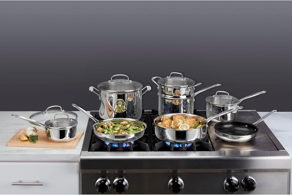 Cuisinart - Juego de utensilios de cocina Chef's Classic de ace...