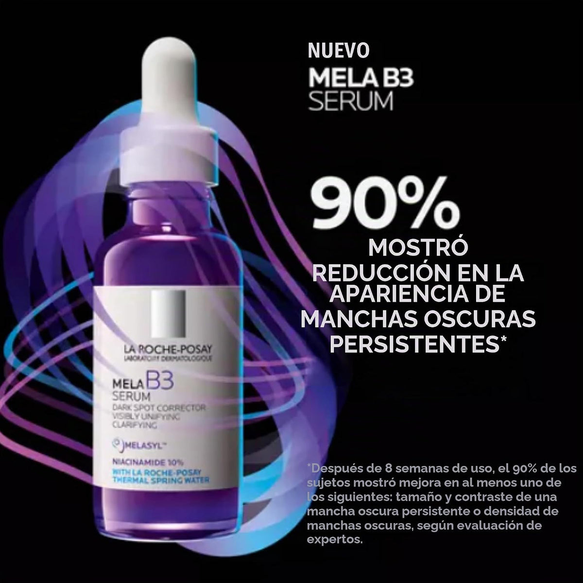 La Roche-Posay Mela B3 Niacinamide Serum, Anti-Aging Dark Spot Corr...