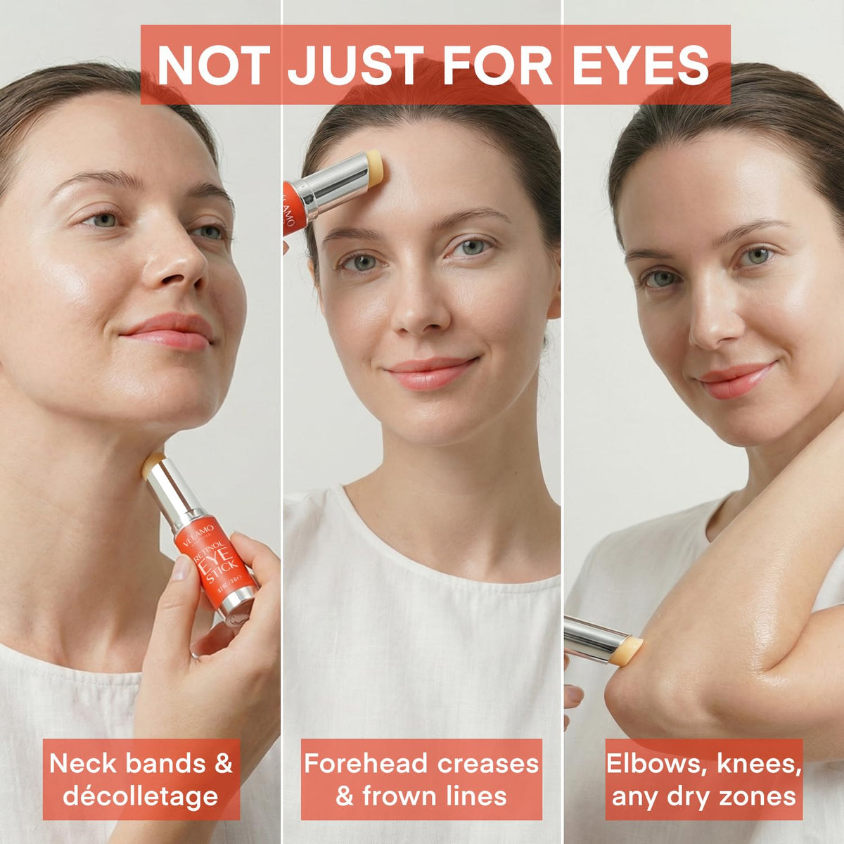 VELAMO ADVANCED Retinol Eye Stick: bálsamo renovador y reafirmante...