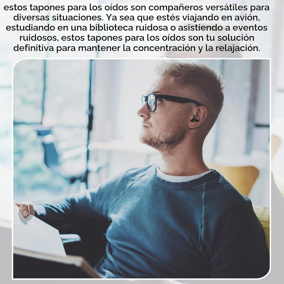TrelaCo - 200 pares de tapones para los oídos a granel, tapones de...