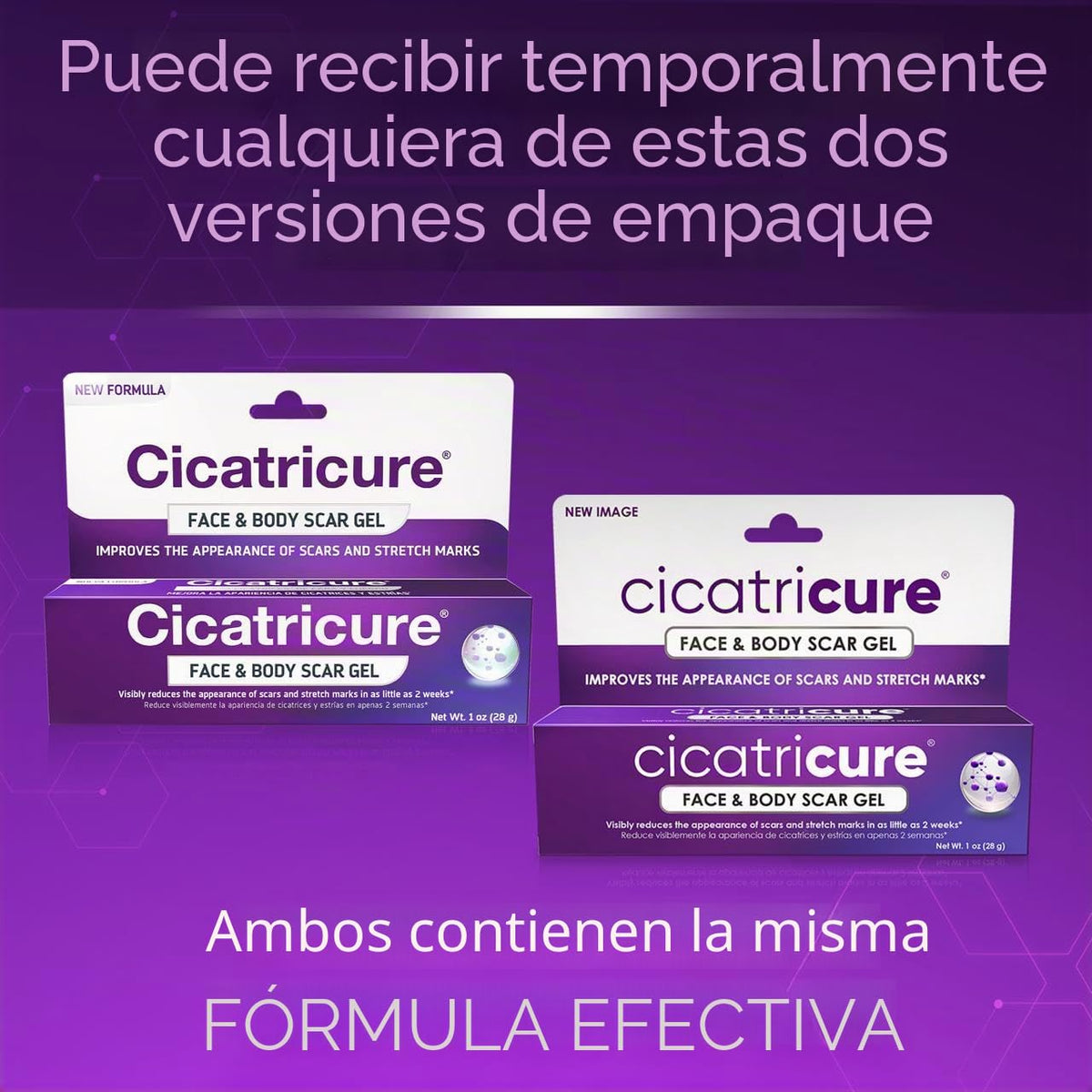 Cicatricure Gel de cicatriz avanzado, resultados probados en 2 sema...