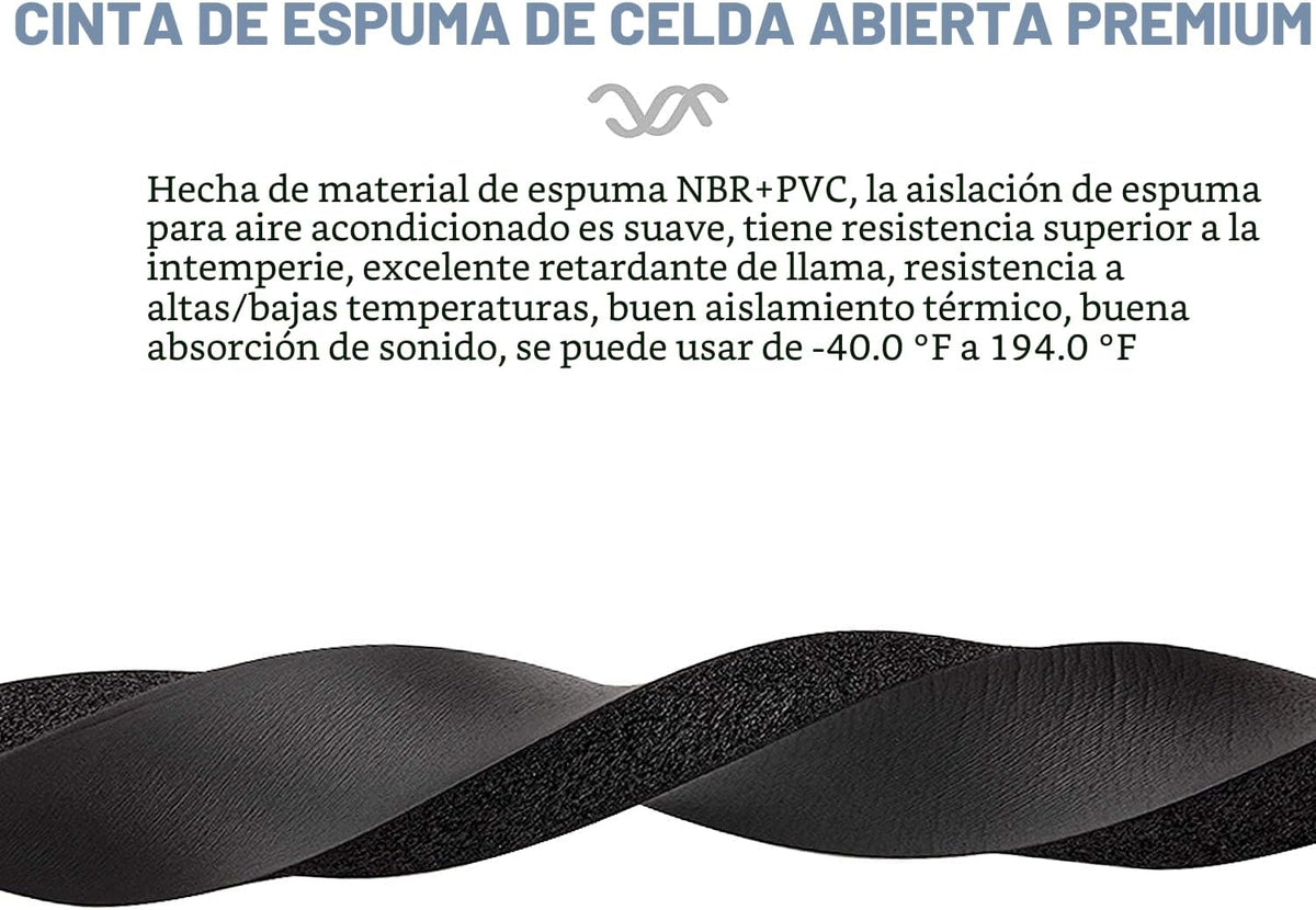 NBR-Tira de aislamiento de espuma de PVC para ventana, rollo de sel...