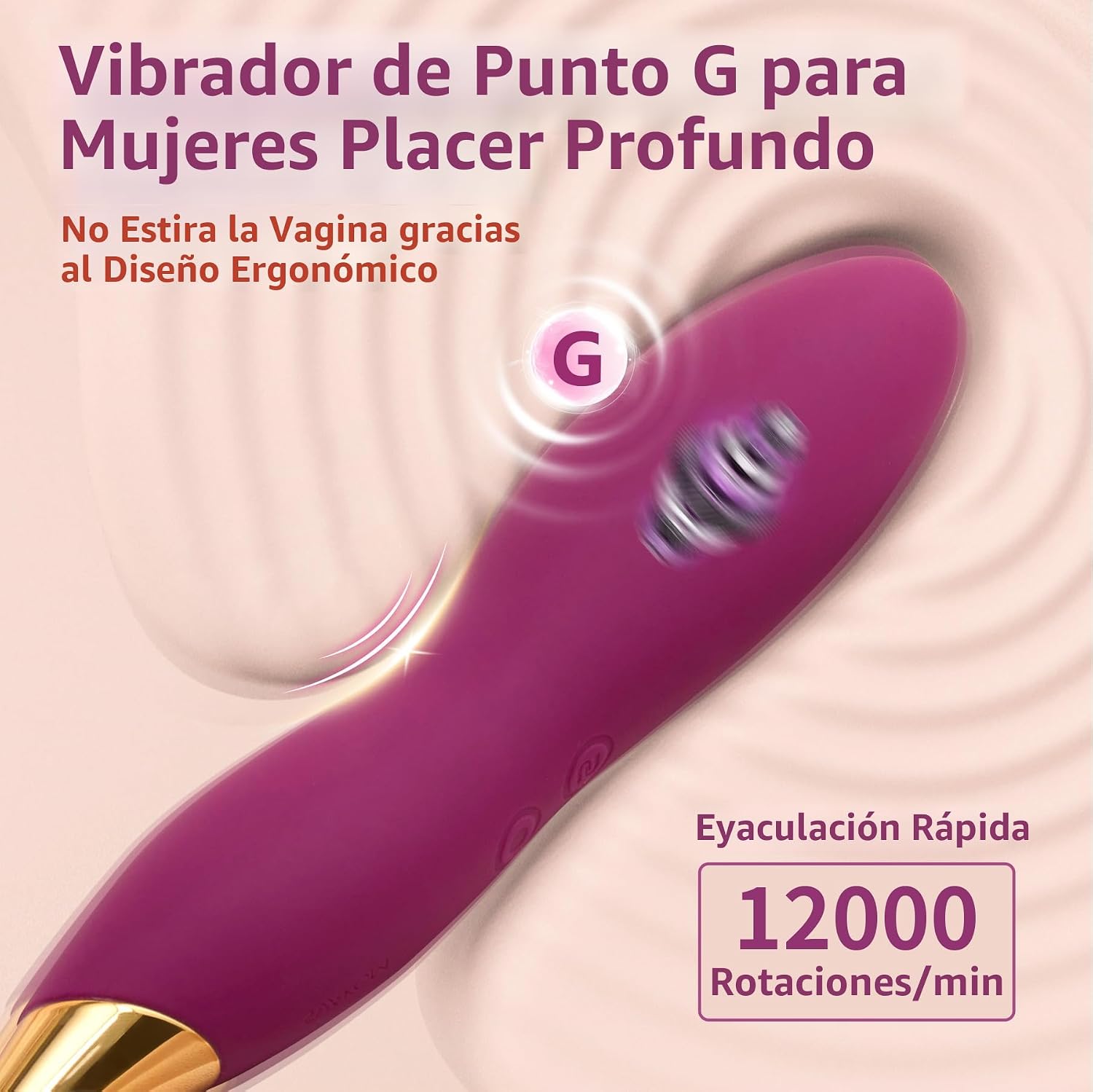 SVAKOM Vibrador de clítoris Squirting Consolador Juguetes sexuales...