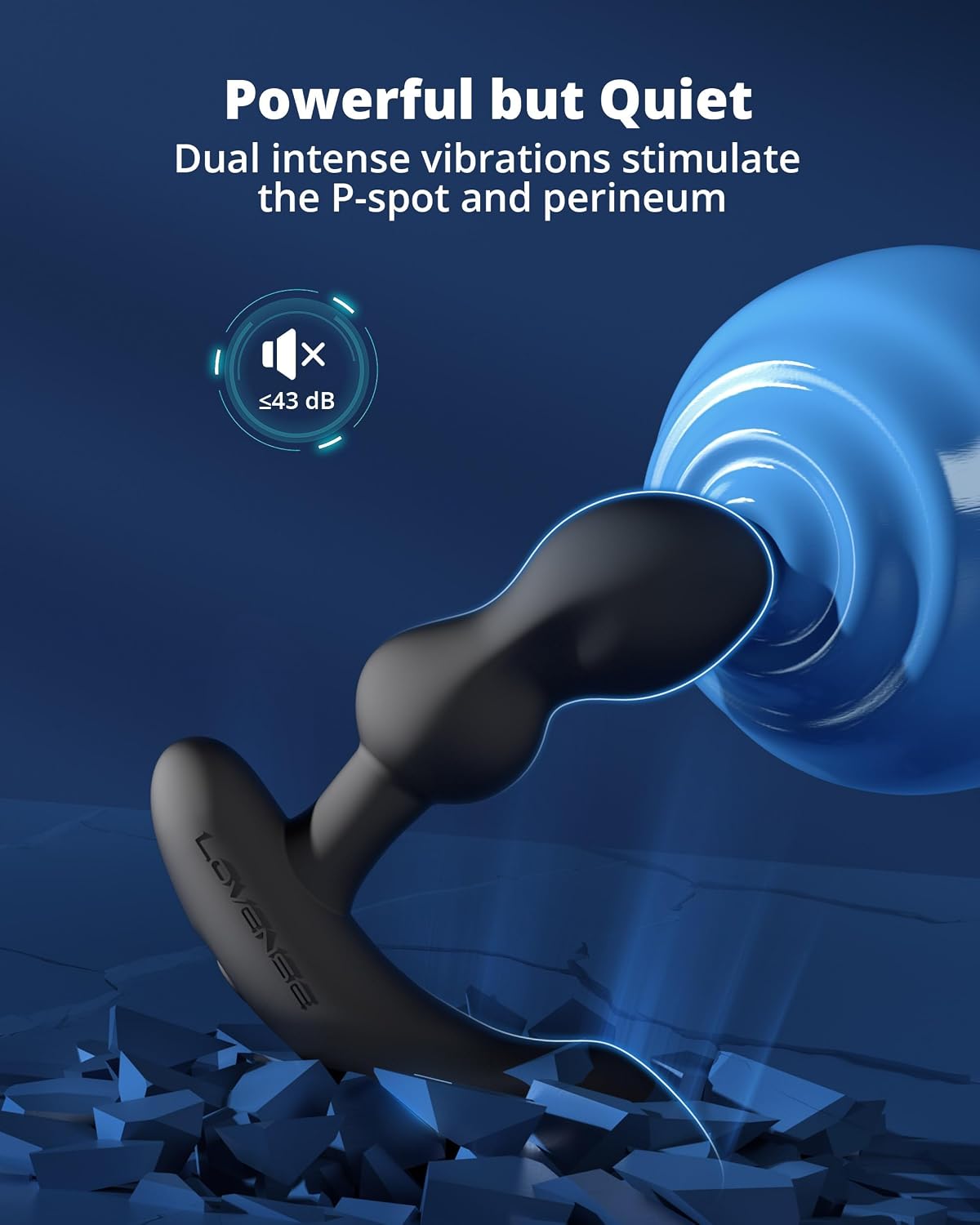 LOVENSE Edge 2 - Masajeador de próstata vibrador sexual, juguetes s...