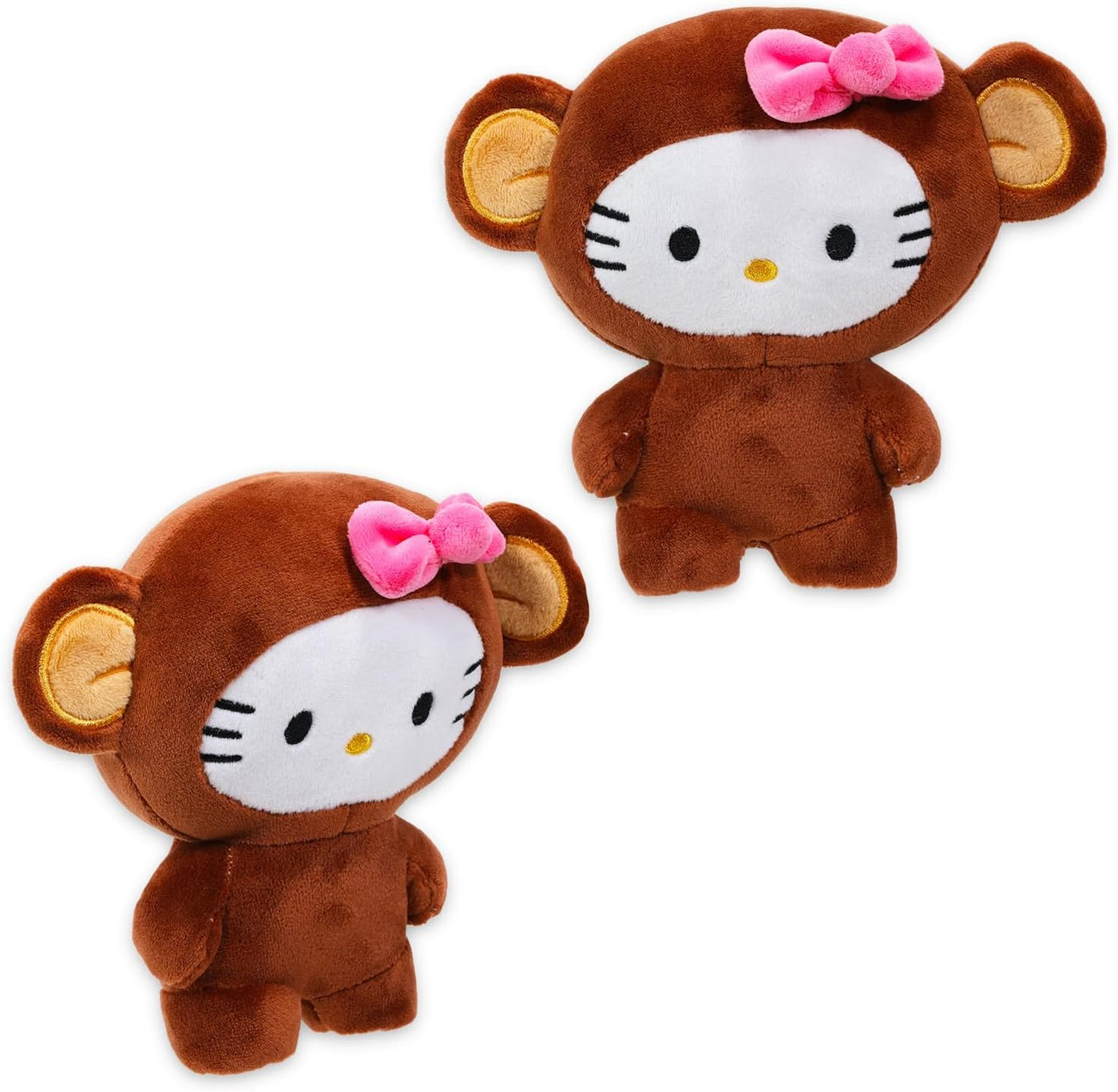 Hello Kitty Juego de juguetes de peluche, paquete de 4 unidades con...