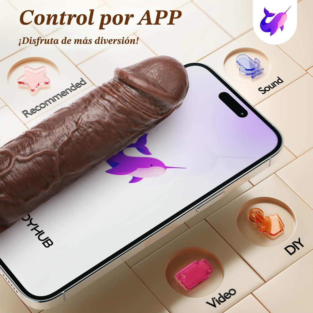 FYSHAVO Extensor de manga de pene vibrante para hombres y parejas |...