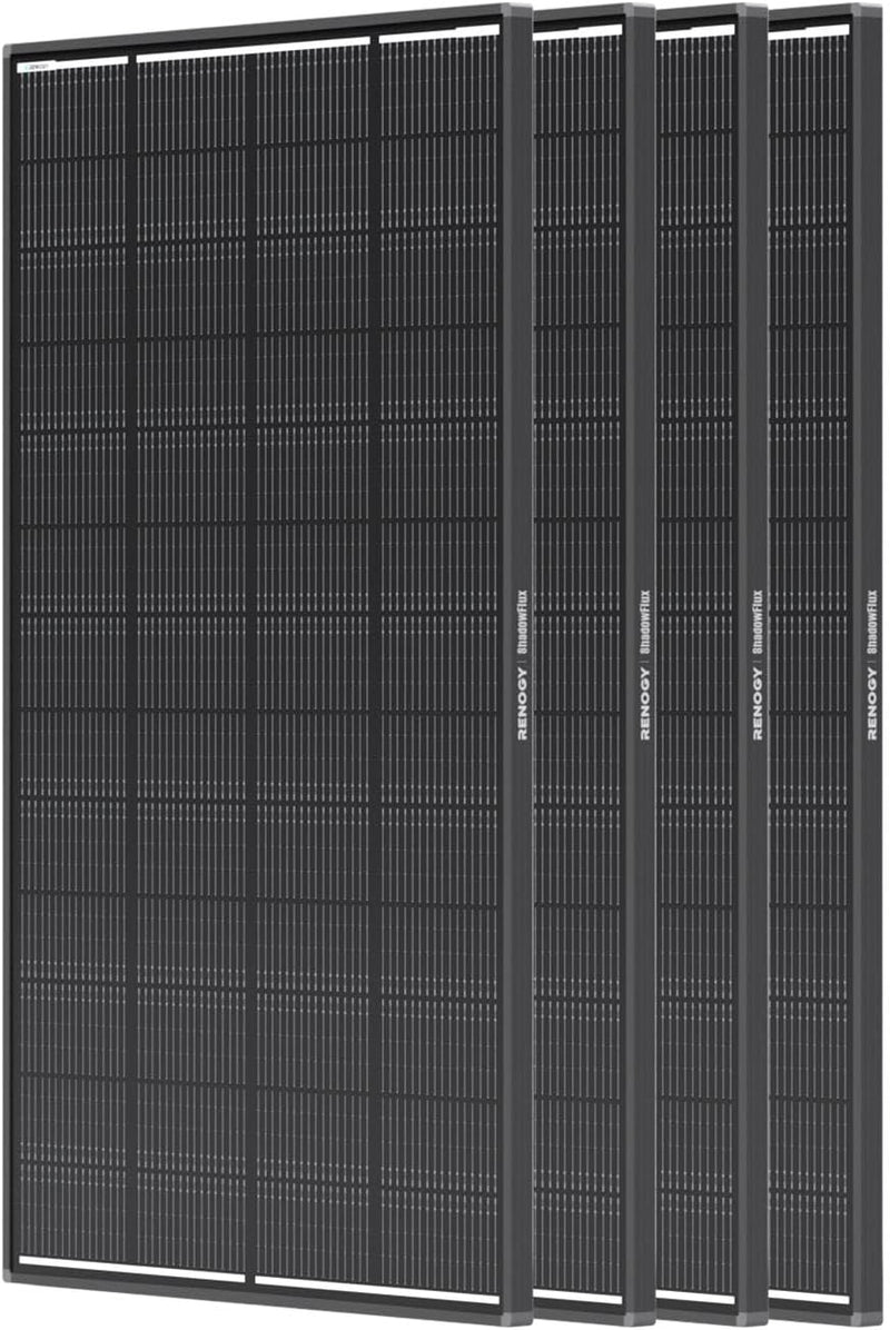 Panel solar Renogy ShadowFlux de 800 vatios, tipo N, 25% de alta ef...