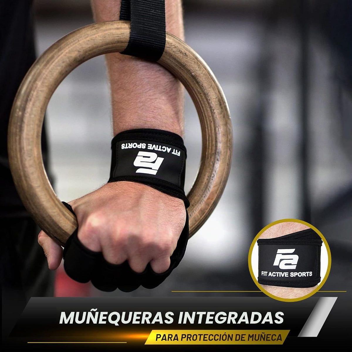 Fit Active Sports Nuevos Guantes de Entrenamiento con Ventilación p...
