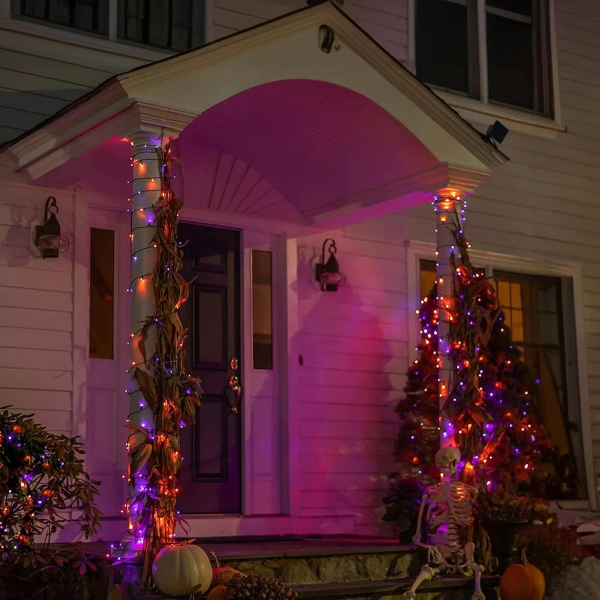 TW SHINE Luces de Halloween, 1000 LED de 328 pies de luces de Hallo...