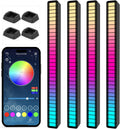 Soulpunk RGB Luz de control de sonido recargable, luces de ritmo mu...