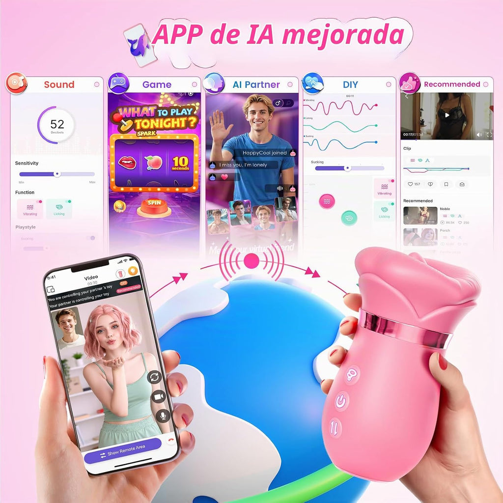 Vibrador para Adultos Juguetes Sexuales para Mujeres - Sovokn Vibra...