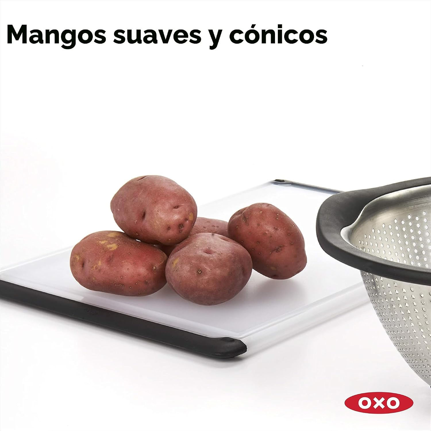 OXO Good Grips - Tabla de cortar de plástico con agarre cómodo | Pr...