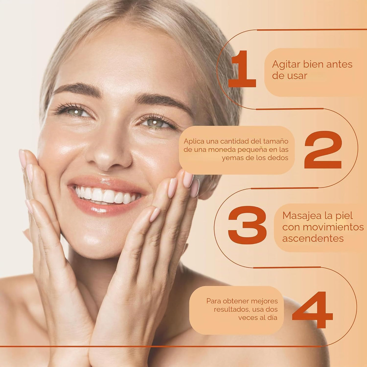InstaNatural Vitamin C Serum con ácido hialurónico y Vit E \u2013 N...