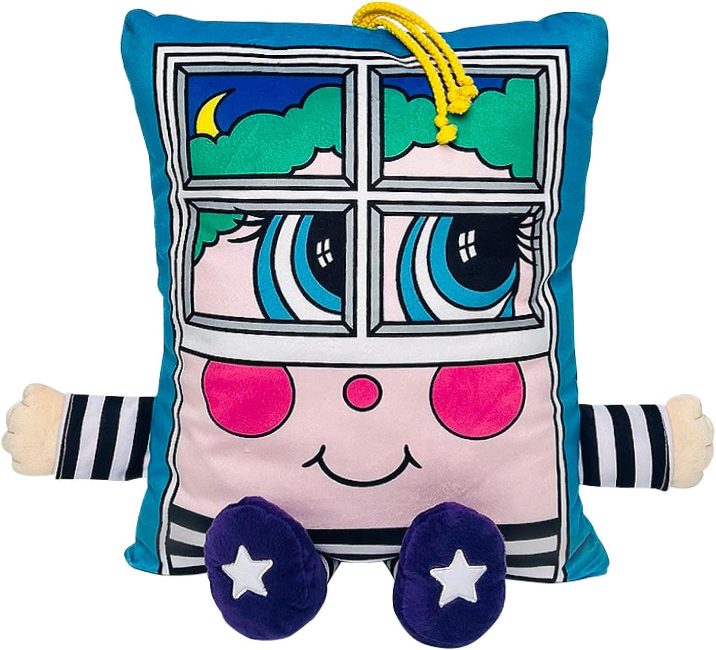 Pillow People: Window Rattler Plush - Juguete y almohada 2 en 1, am...