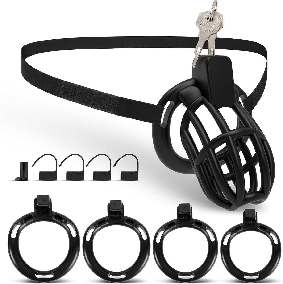 Cinturón de Castidad Masculino Jaula para Pene - UTIMI Dispositivos...