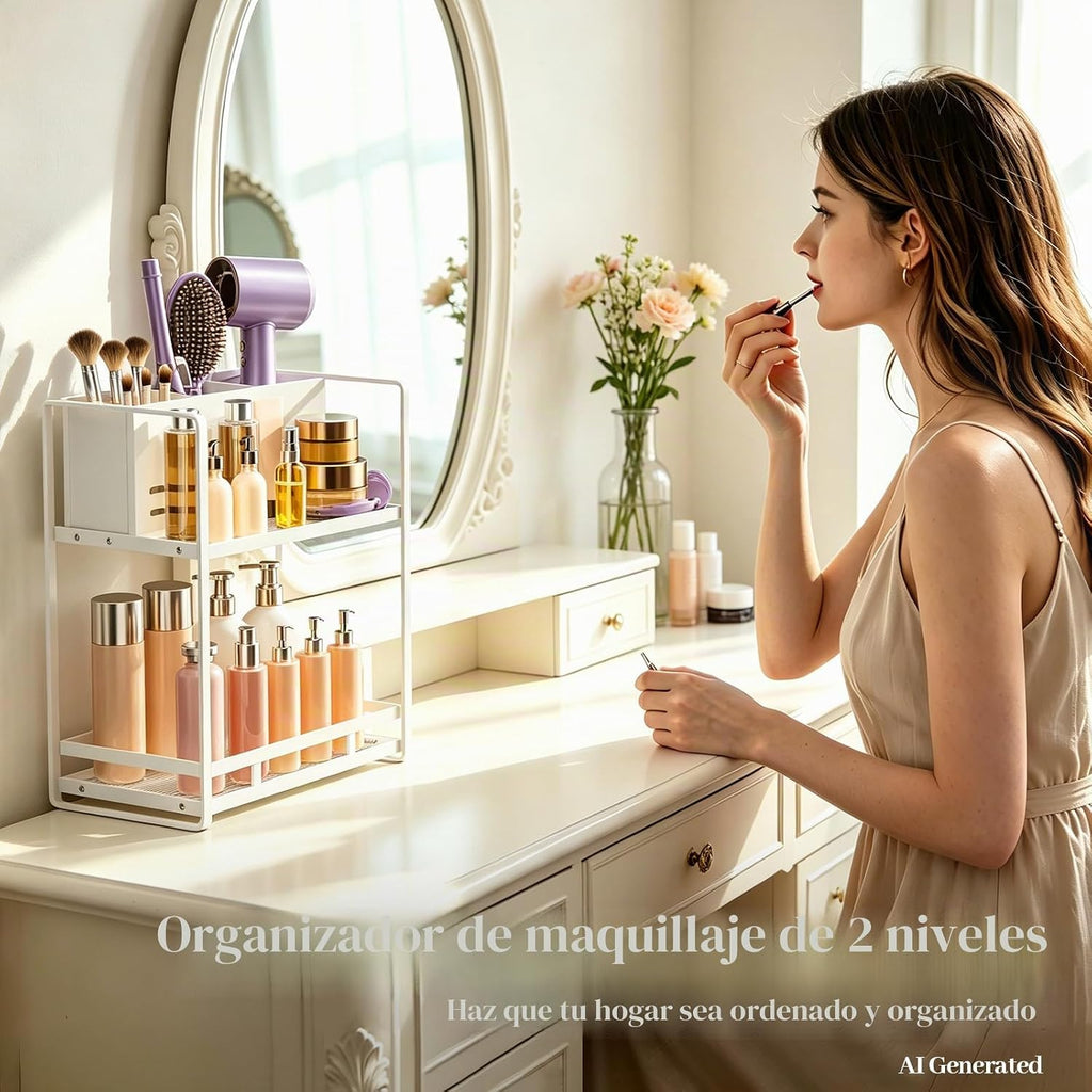 SanDream Organizador de herramientas para el cabello, encimera de b...