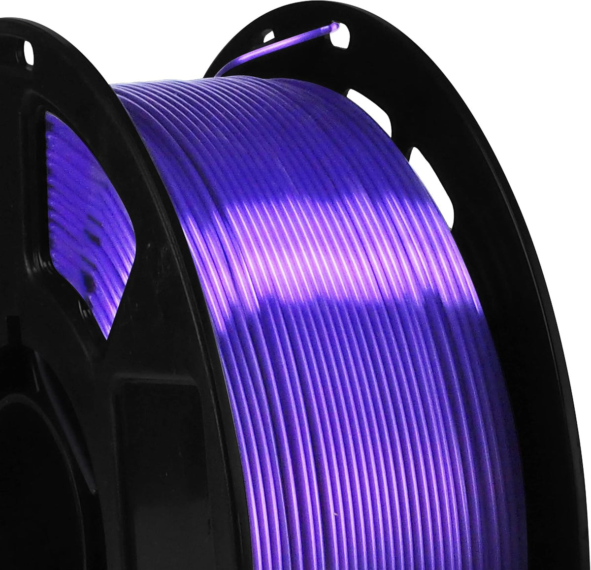 Bblife - Filamento PLA de color morado, brillante y con efecto sedo...
