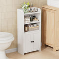 Homhedy Armario de almacenamiento de baño pequeño, almacenamiento i...