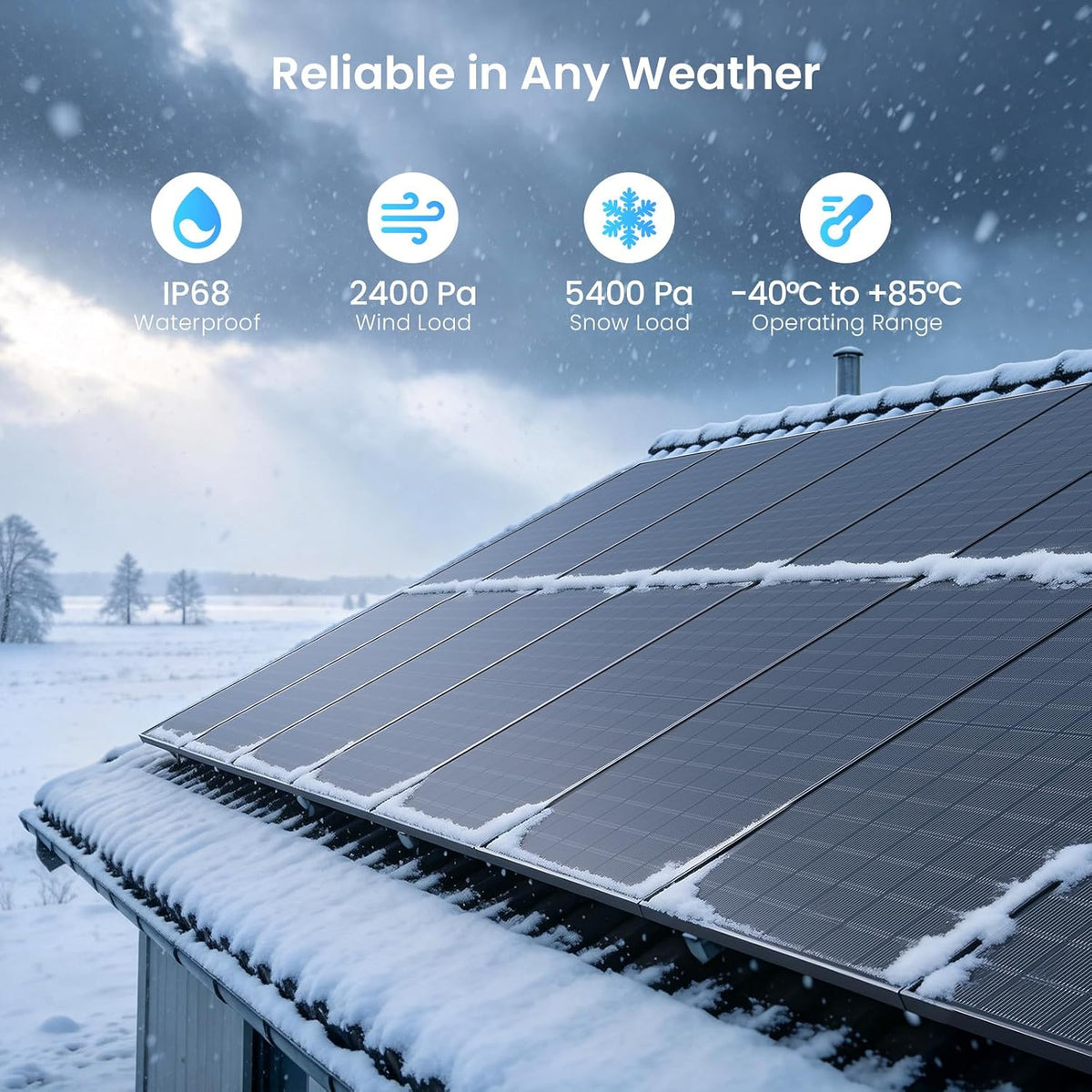Callsun Panel solar bifacial de 450 W, monocristalino tipo N 16BB,...