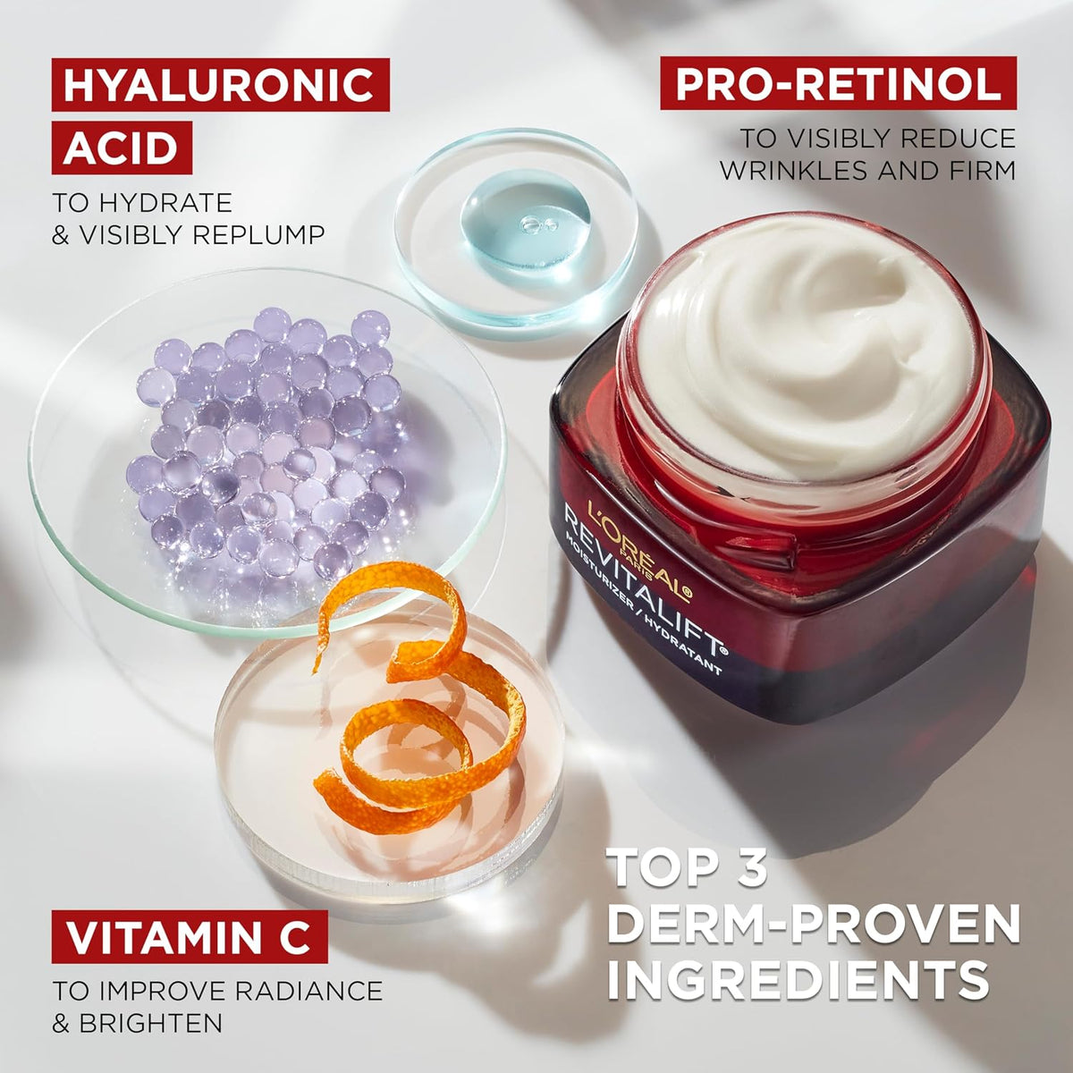 L'Oreal Paris Revitalift Triple Power Crema Facial Hidratante A...