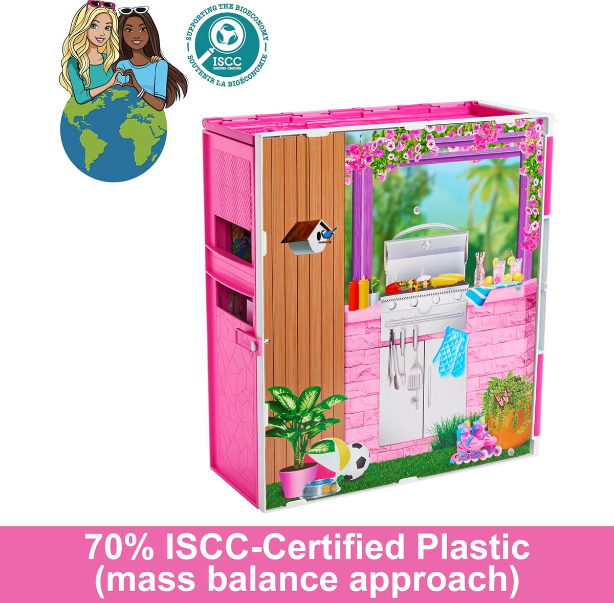 Barbie Dollhouse Playset, Casa de escapada con accesorios | con 11...