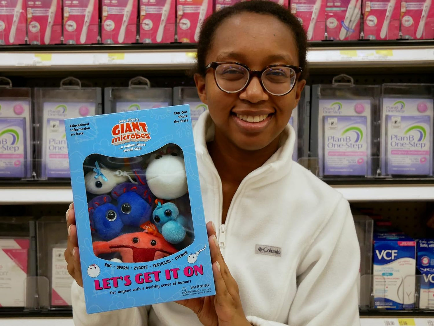 GIANT MICROBES Caja de regalo temática Let\u2019s Get it On, divert...