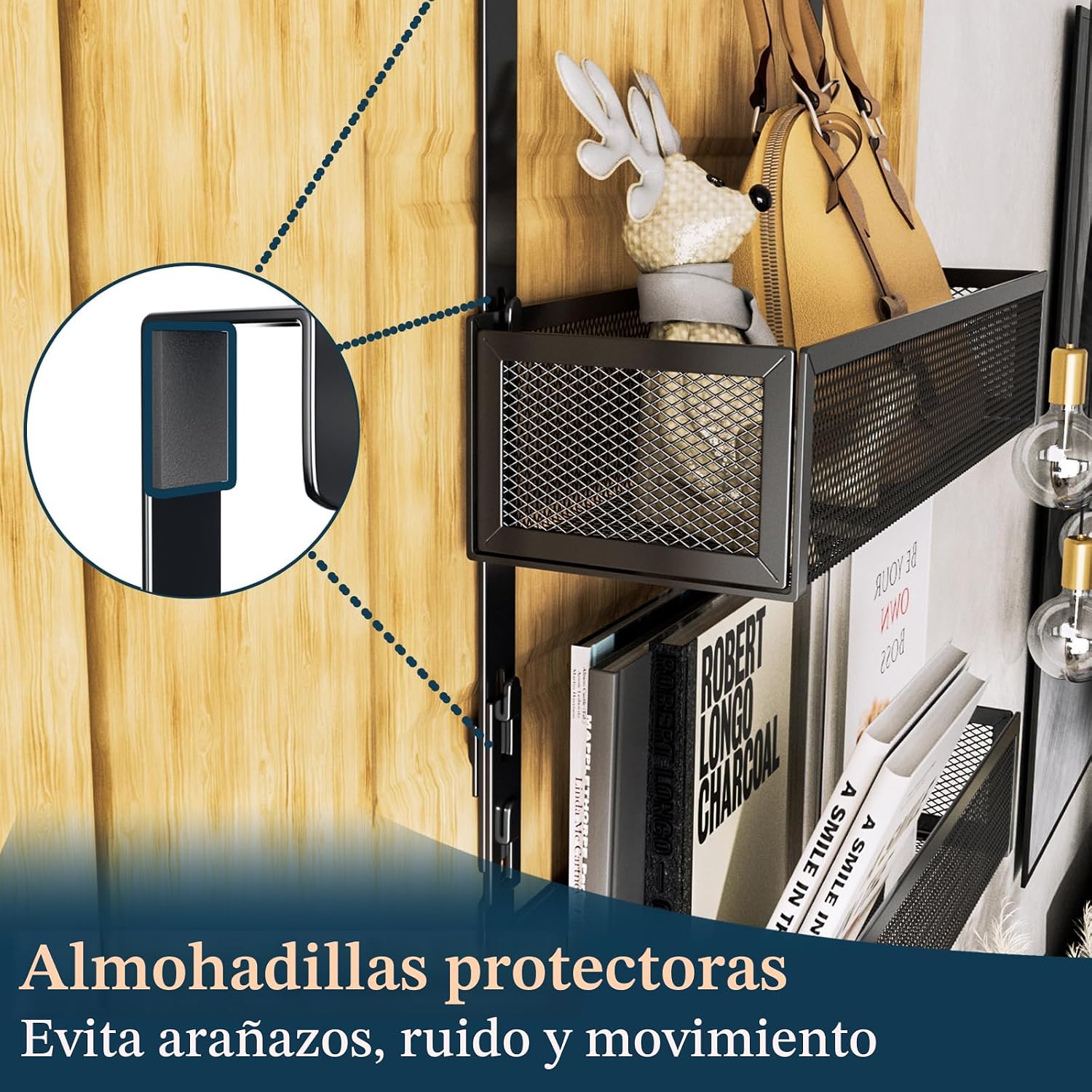 Consumest Organizador de Ganchos Sobre la Puerta - Colgador de Puer...