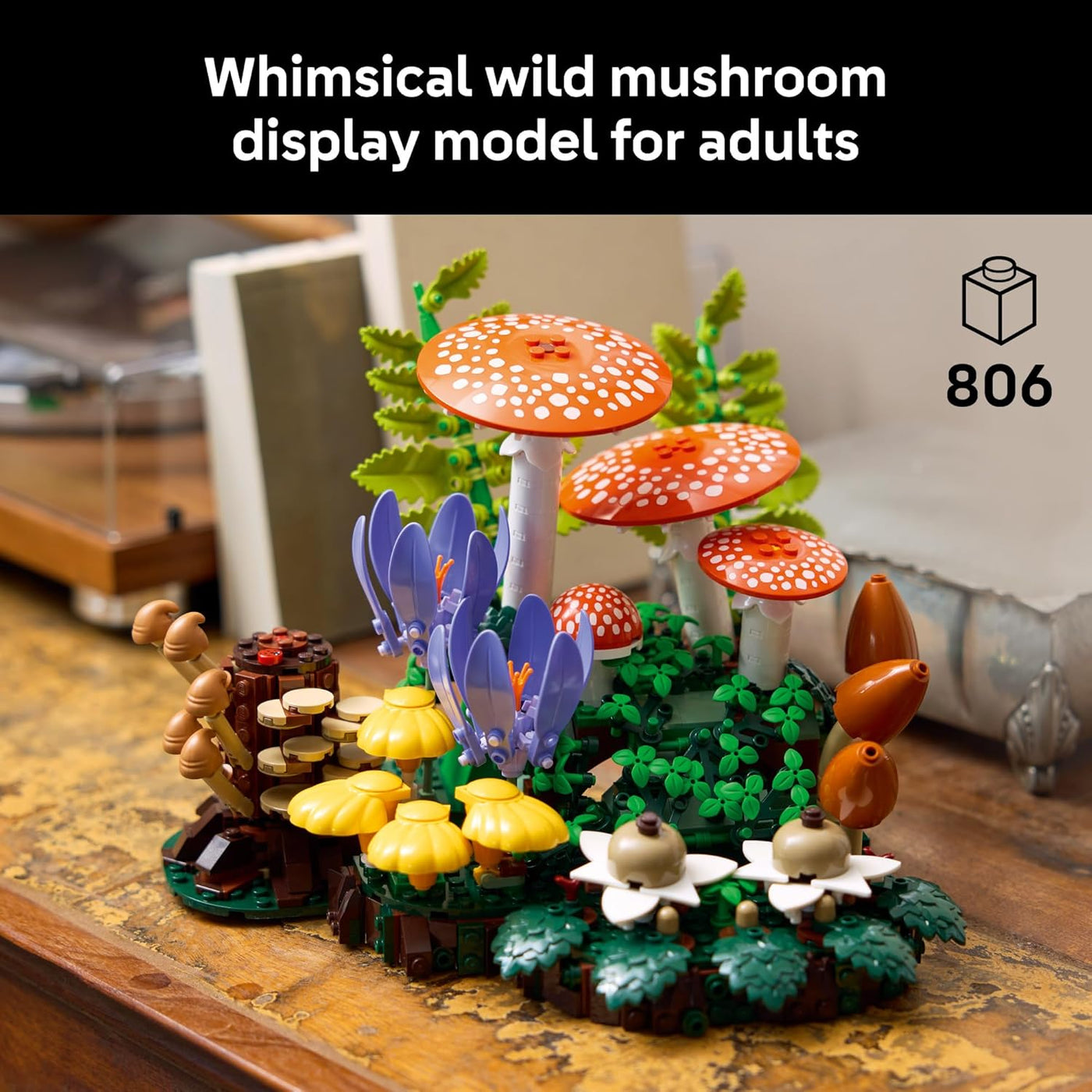 LEGO Botanicals Woodland Mushrooms