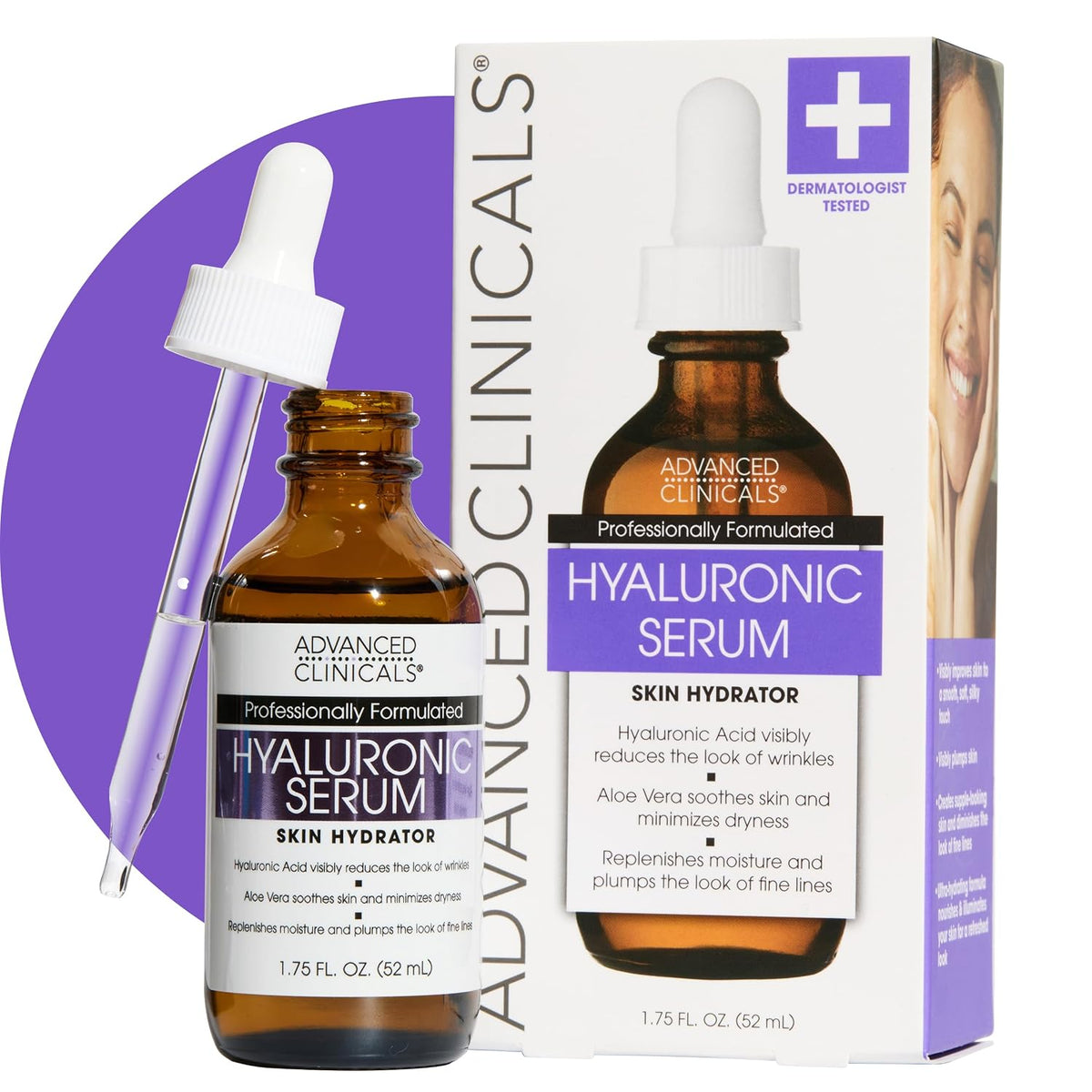 Advanced Clinicals - Suero de ácido hialurónico para la cara | Prod...
