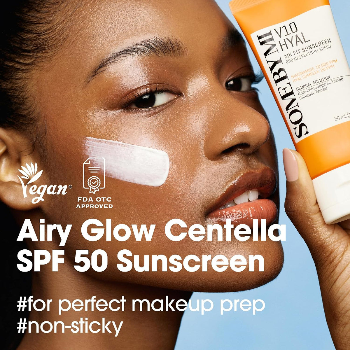 SOME BY MI V10 Hyal Air Fit Protector Solar SPF 50 \u2013 1.69oz, 5...