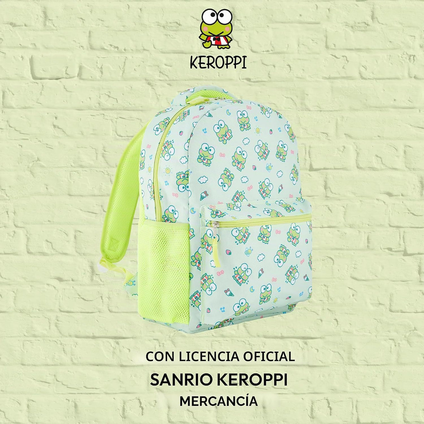 Hello Kitty Allover Mochila escolar - Kitty, My Melody, Kuromi, Ker...