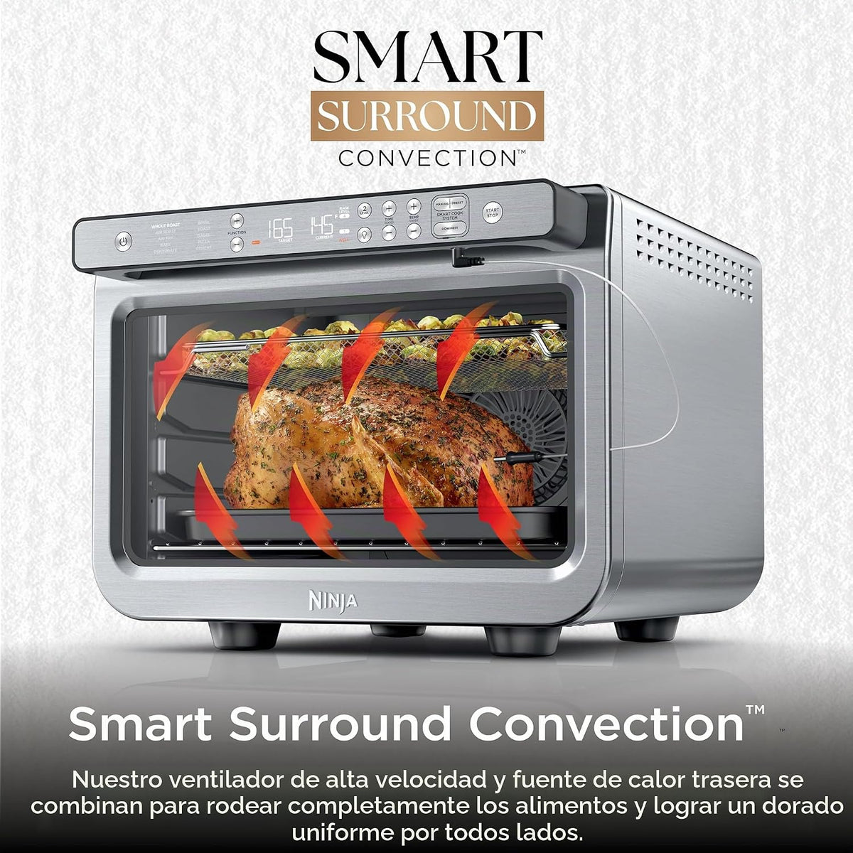 Ninja Prestige Smart XL con sistema Pro Cook 10 en 1 horno tostador...