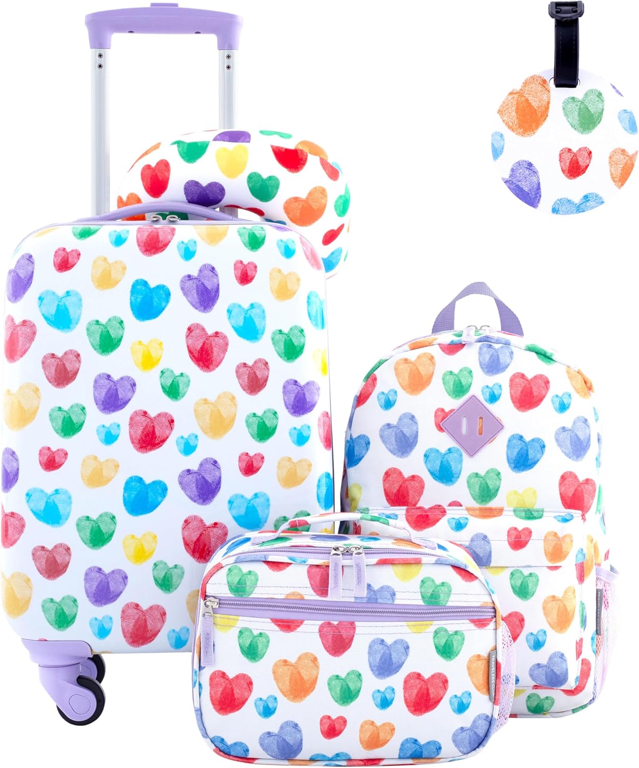 Travelers Club - Juego de equipaje para niños de 5 piezas, Juego de...