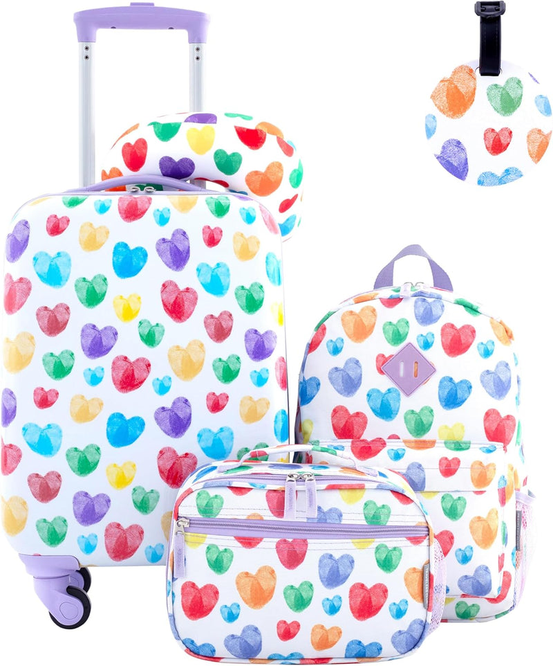 Travelers Club - Juego de equipaje para niños de 5 piezas, Juego de...