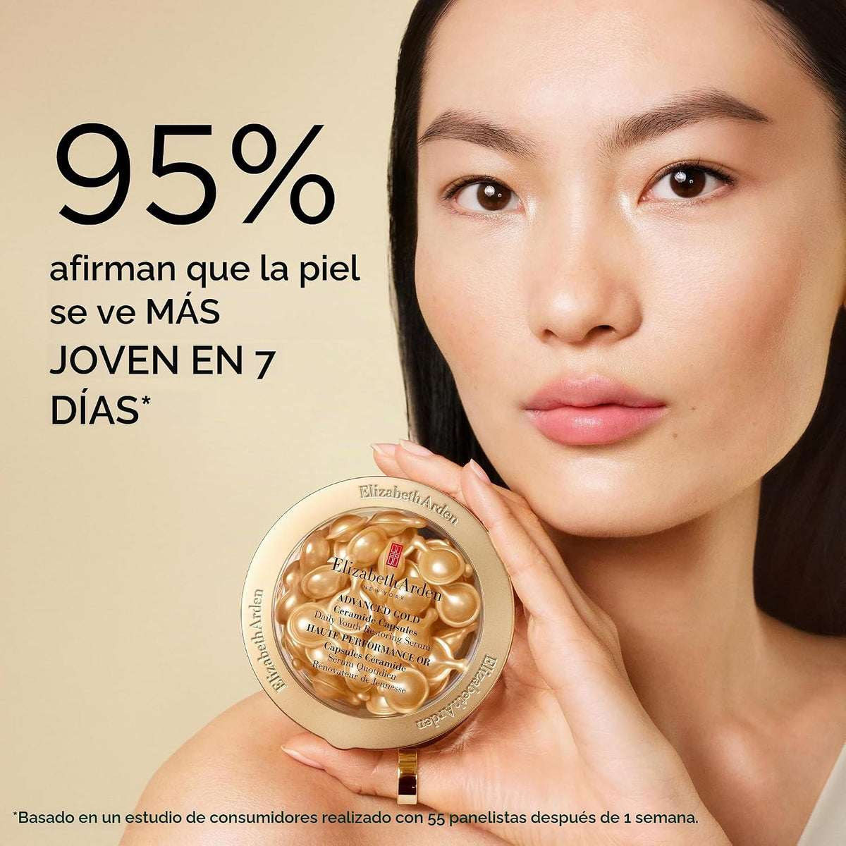 Elizabeth Arden Suero restaurador diario de la juventud de las cáps...