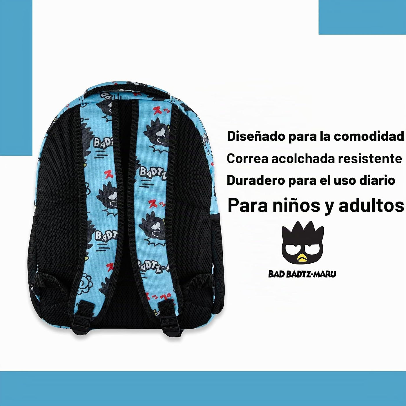 Mochila escolar completa Hello Kitty - My Melody, Kuromi, Keroppi,...