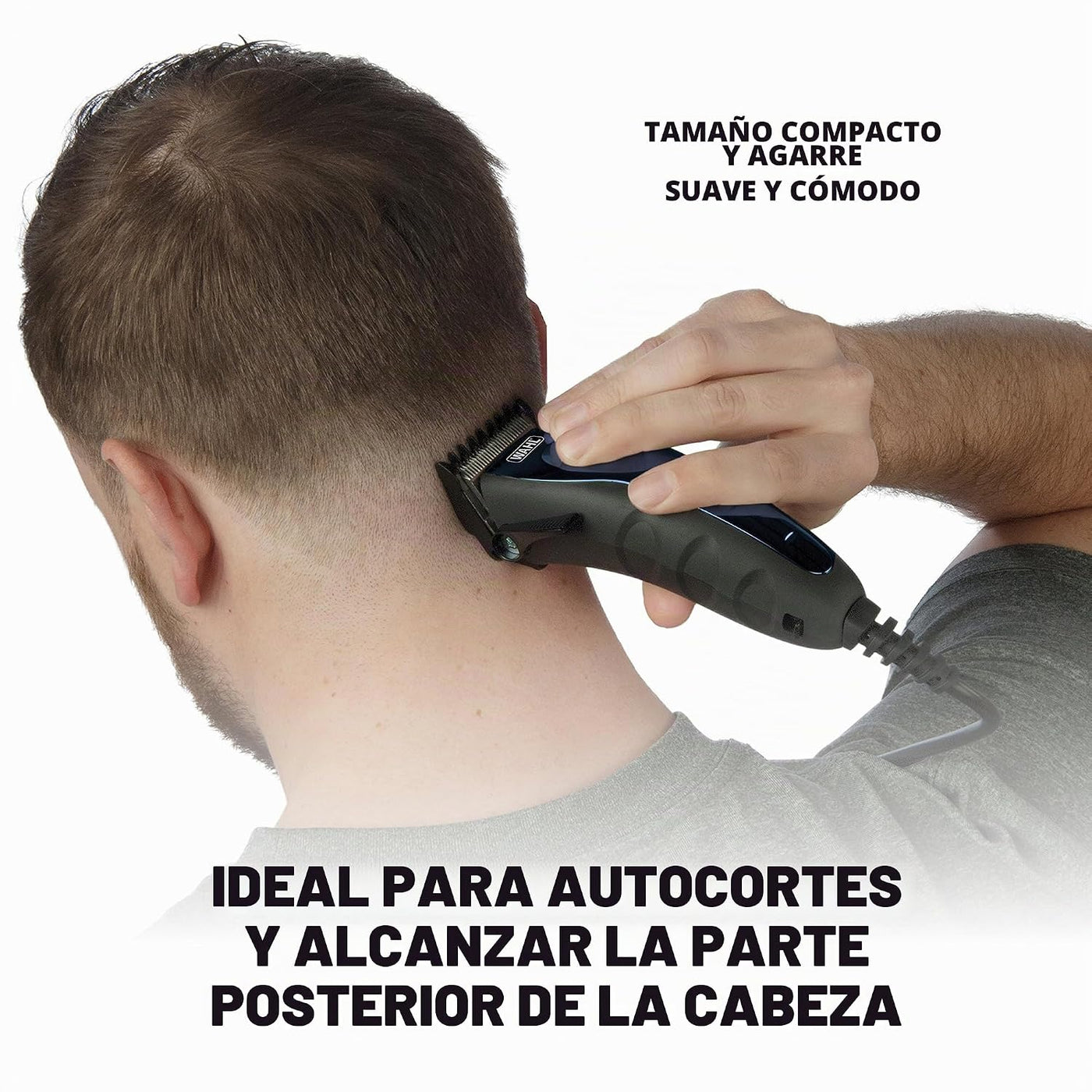 Wahl USA - Kit de corte de pelo personal compacto con cable y palan...