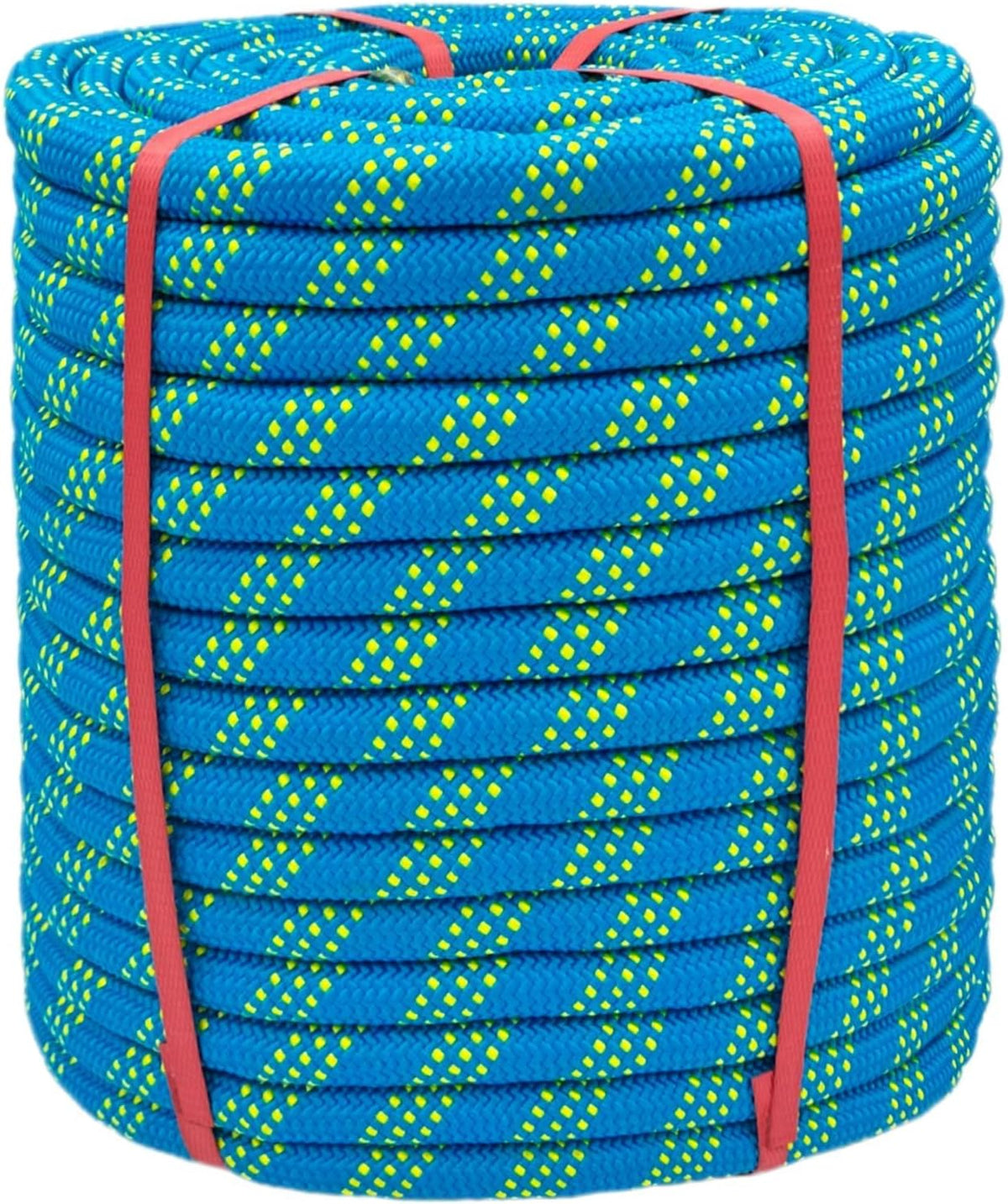 Cuerda de escalada de 3\/4 pulgadas x 200 pies, cuerda de toro azul...